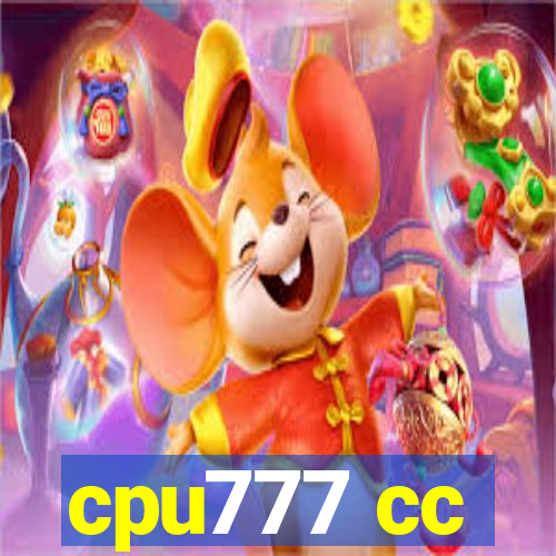 cpu777 cc